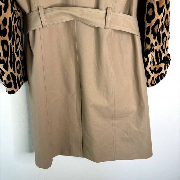 Burberry Prorsum Mink Leather Trench Coat - Picture 14 of 15